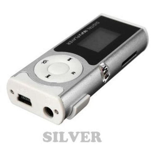 Rechargeable Mp3 Lcd Screen Music Player With Headphones Led Light Support External Micro Tf Sd Card