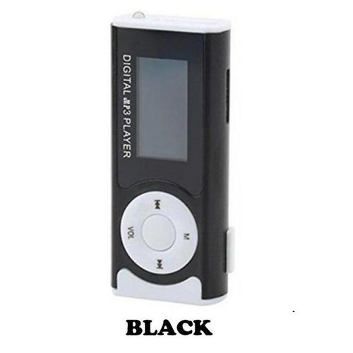Rechargeable Mp3 Lcd Screen Music Player With Headphones Led Light Support External Micro Tf Sd Card