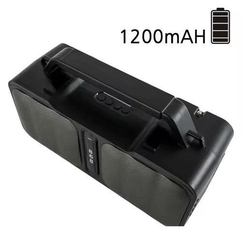New Bluetooth Speaker Outdoor Portable Mobile Phone Holder FM Radio TF Card U Disk Multifunctional Speaker - multi-colour
