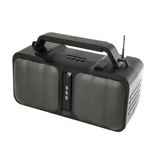 New Bluetooth Speaker Outdoor Portable Mobile Phone Holder FM Radio TF Card U Disk Multifunctional Speaker - multi-colour