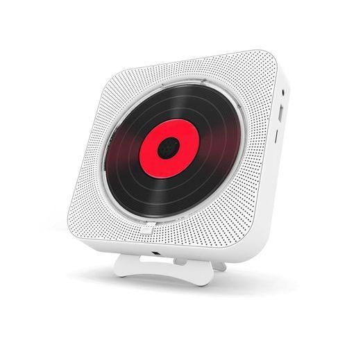 KC909 Portable CD Player Builtin Speaker Stereo CD