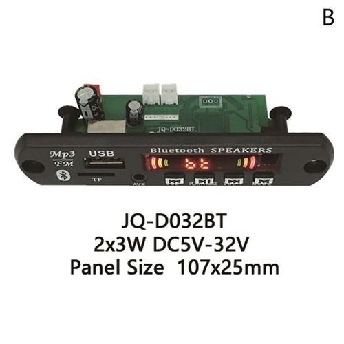 Dc 5v 16v 32v Mp3 Decoder Board Amplifier Bluetooth Car Mp3 Player Usb Recording Module Fm Aux Radio For Speaker With Amplifier