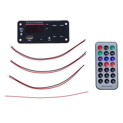 Dc 5v 16v 32v Mp3 Decoder Board Amplifier Bluetooth Car Mp3 Player Usb Recording Module Fm Aux Radio For Speaker With Amplifier