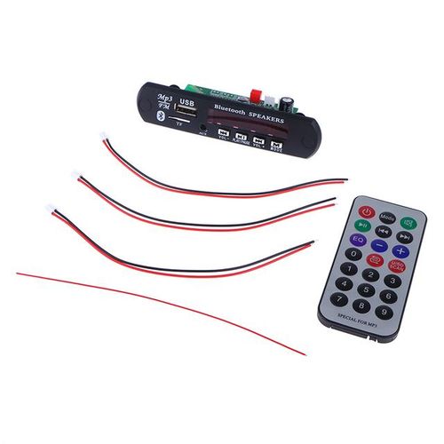 Dc 5v 16v 32v Mp3 Decoder Board Amplifier Bluetooth Car Mp3 Player Usb Recording Module Fm Aux Radio For Speaker With Amplifier