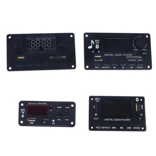 Dc 5v 16v 32v Mp3 Decoder Board Amplifier Bluetooth Car Mp3 Player Usb Recording Module Fm Aux Radio For Speaker With Amplifier