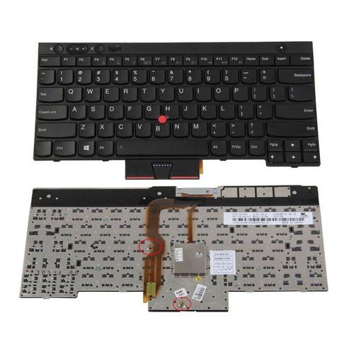 Replacement Laptop Keyboard 04W3025 For Lenovo ThinkPad T430 T530 L530 T430S T430I W530 X230T-Black