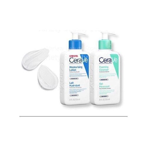 Cerave Moisturizing Lotion And Forming Cleanser 236ml