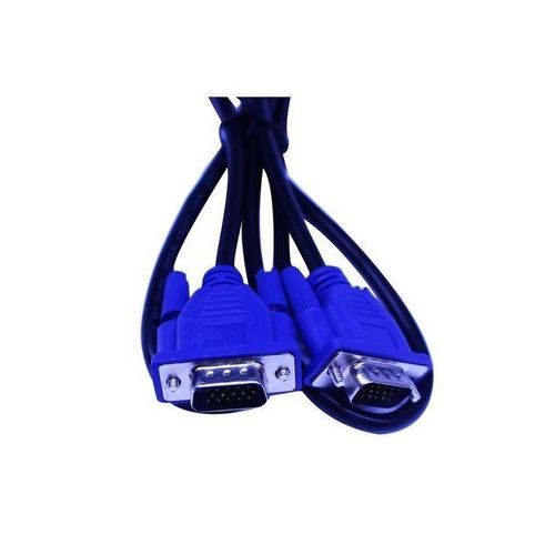 ZL 1.5Metres VGA Cable - Blue, Black