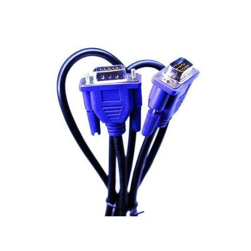 ZL 1.5Metres VGA Cable - Blue, Black
