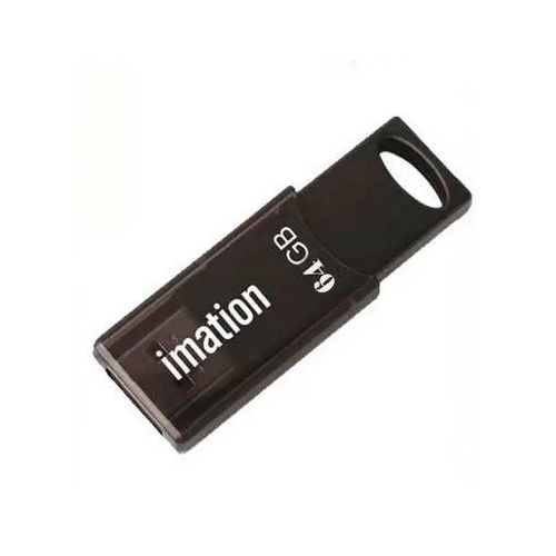 Bundle Of 64GB USB Flash Drive And Ultra Slim 2.4 GHz Optical Wireless Mouse - Black
