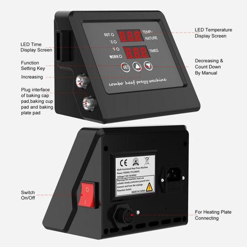 Multifunctional Heat Press Machine Control Box Digital Box