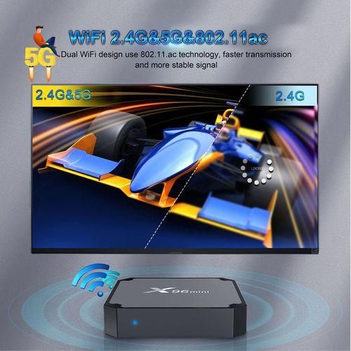 X96mini Android 11.0 Smart TV Box Amlogic S905W2 UHD 4K