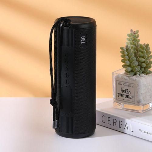 Portable Bluetooth BT Speaker with LED Flashlight Bass Stereo Waterproof Support TF card Voice control TWS Subwoofer