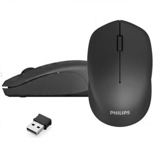 Philips SPK7344 USB Wireless Mouse - Black