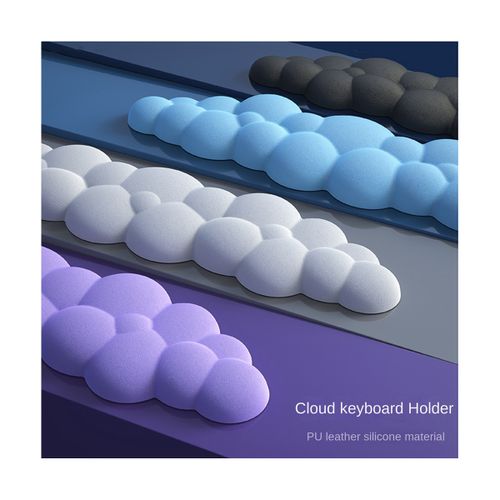 Cloud Keyboard Wrist Rest Soft Leather Memory Foam Wrist