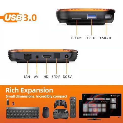 HK1 RBOX X4 Android 11.0 Smart TV Box UHD 4K Media Player