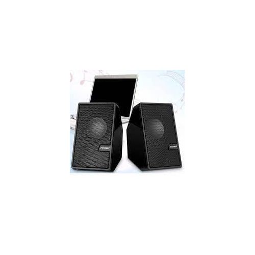 Kisonli Laptop/Computer USB Powered Speakers Black
