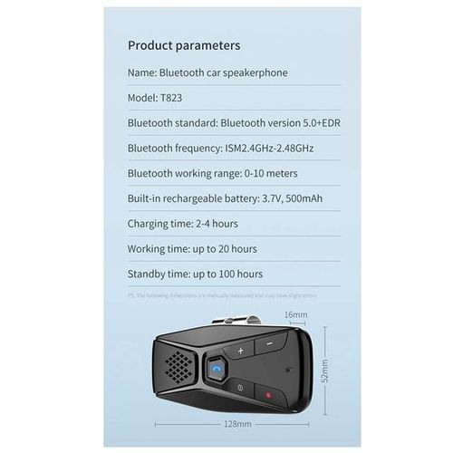 Bluetooth Receiver With Microphone Bluetooth 5.0 Automatic Shut Down And Auto Connect