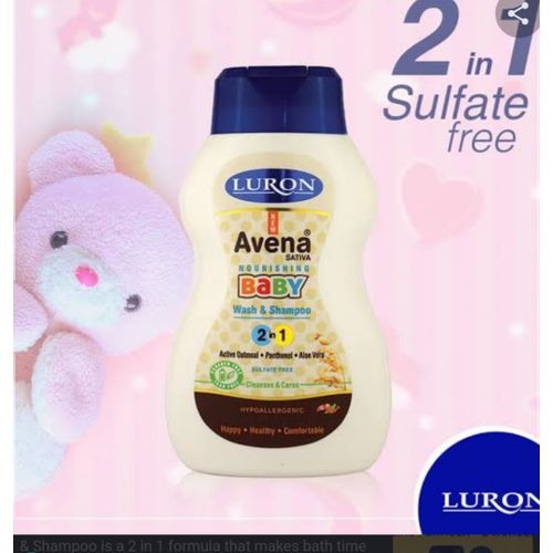 Luron Avena Sativa Nourishing Baby Wash & Shampoo 240ml