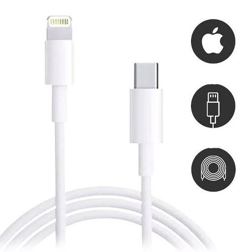 Iphone Lightning USB Data And Charging Cable For All Apple Products -White