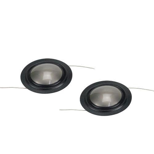 25.4mm Imported Metal Titanium Film  Silk Side Diaphragm 25 Core Tweeter Voice Coil Speaker Repair Film 8 OHM 1 Pairs