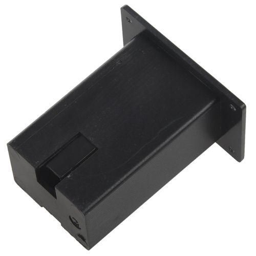 6pcs Black 9v Battery Holdercasebox Compartment Cover Case Guitarbass Pickup