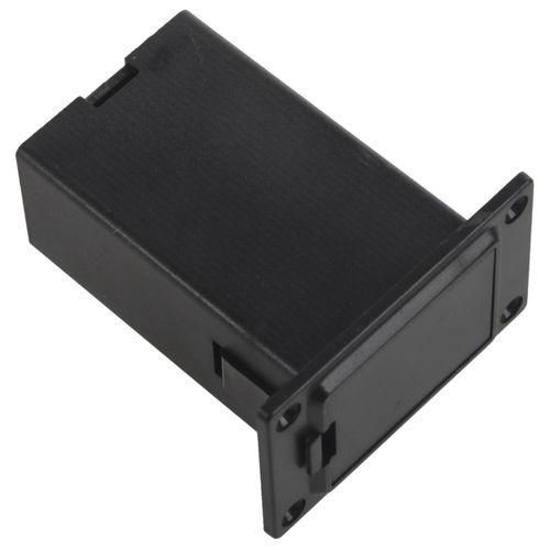 6pcs Black 9v Battery Holdercasebox Compartment Cover Case Guitarbass Pickup