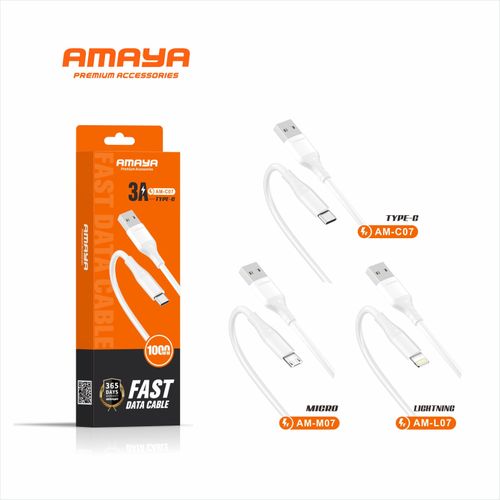 Amaya Effective Super Fast Charging , Data Transfer Cable Type c