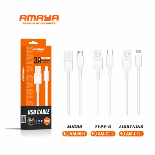 Amaya Effective Super Fast Charging , Data Transfer Cable Type c