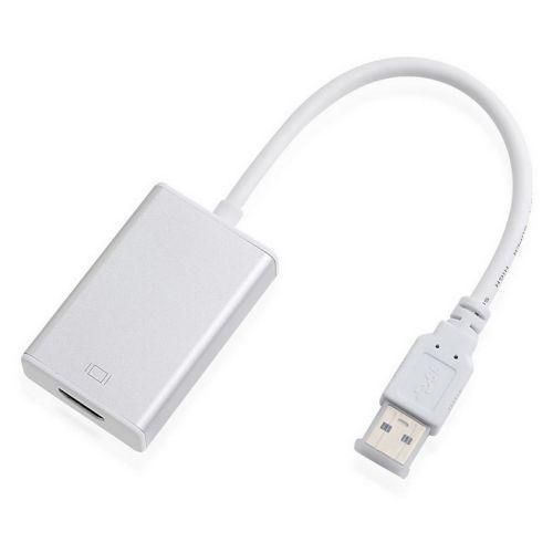 USB 3.0 To HDMI Adapter Cable - White