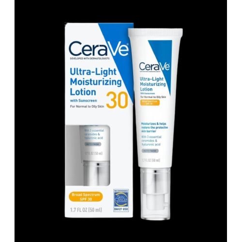 Cerave Ultra Light Moisturizing Lotion (50ml)