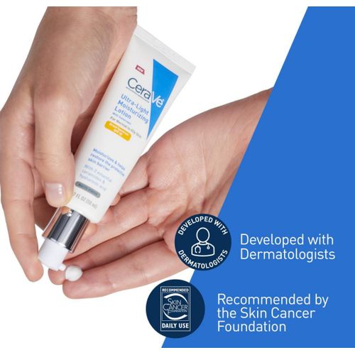 Cerave Ultra Light Moisturizing Lotion (50ml)