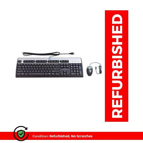 Refurbished UK Original Keyboard And Mouse Combo - Black (5MTHS WRTY)