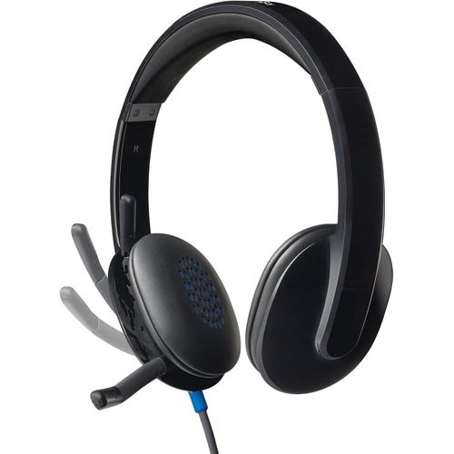 Logitech High-performance USB Headset H540 for Windows and Mac, Skype Certified, Black,