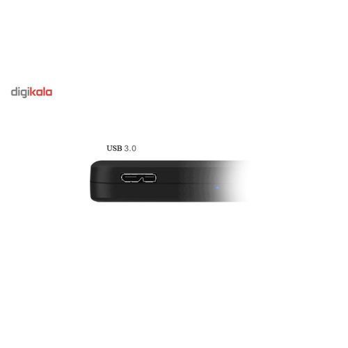 Kesu 3.0 External HDD Casing/Enclosure for Laptop - Black