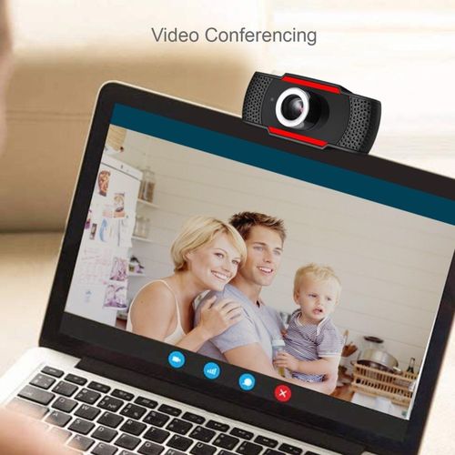 Webcam with Built-in Microphone  External Computer Camera