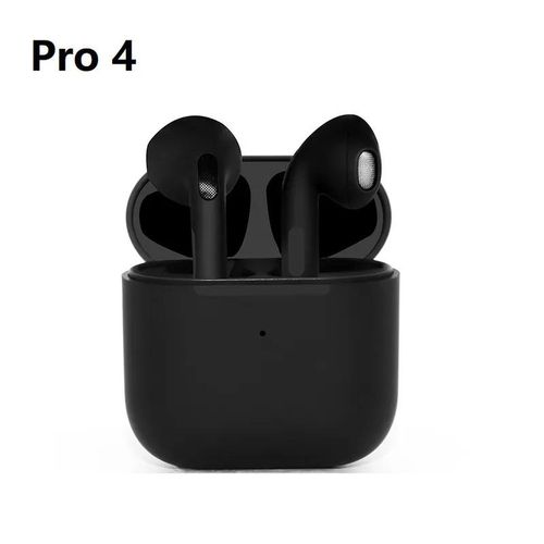 Pro 4 Wireless Headphones Earphone Bluetooth-compatible 5.3 Waterproof Headset With Mic For Xiaomi IPhone Pro4 Black