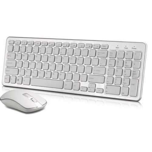 2.4 GHz Slim Wireless  Suit Keyboard & Mouse Combo Rechargeable
