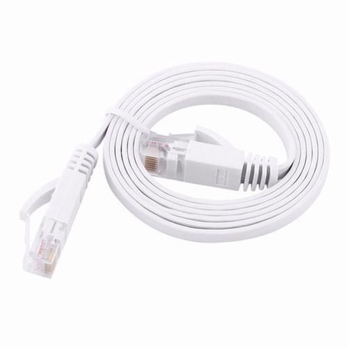 Ethernet Cable High Speed CAT6e Flat Ethernet Network LAN Cable For Home Office