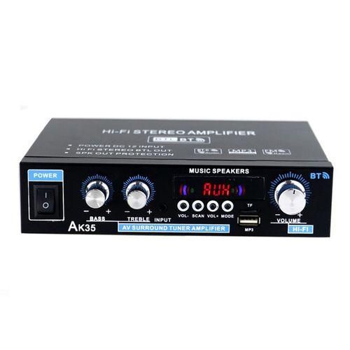 AK35 Power Amplifier Mini HiFi Black Digital 60W 2.0CHBlack
