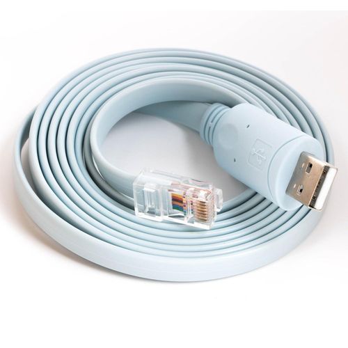 Usb Rj45 Rs232 Serial Adapter Converter Console Cable For Cisco Router Rollover Support Win7/8/10/11