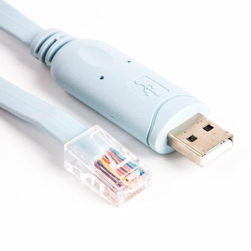 Usb Rj45 Rs232 Serial Adapter Converter Console Cable For Cisco Router Rollover Support Win7/8/10/11