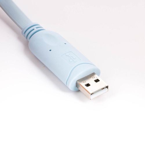 Usb Rj45 Rs232 Serial Adapter Converter Console Cable For Cisco Router Rollover Support Win7/8/10/11