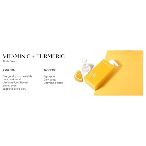 Medic 5.5 Vitamin C+ Turmeric Brighten + Firm Body Treatment Soap & Lotion