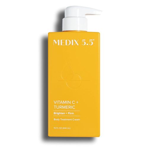 Medic 5.5 Vitamin C+ Turmeric Brighten + Firm Body Treatment Soap & Lotion