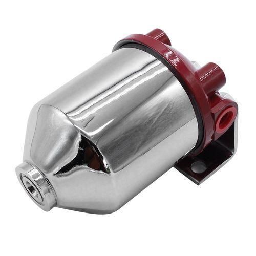 915 Generation Inline  Large Fuel Filter Frame 38 NPT Inlet Outlet Racing