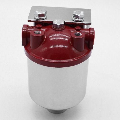 915 Generation Inline  Large Fuel Filter Frame 38 NPT Inlet Outlet Racing