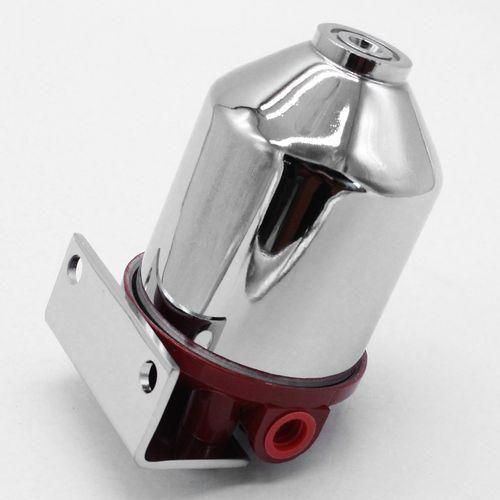 915 Generation Inline  Large Fuel Filter Frame 38 NPT Inlet Outlet Racing