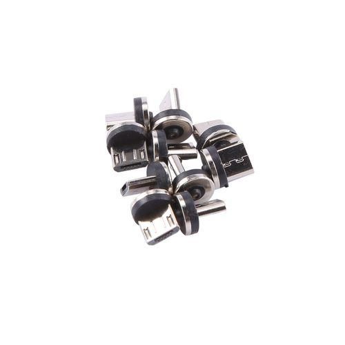 10PCSSET Round Magnetic Cable Plug 8 Pin MicroUSB Plugs