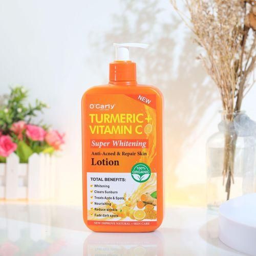 O'Carly Turmeric + Vitamin C Super Whitening anti-acne and skin repair Lotion